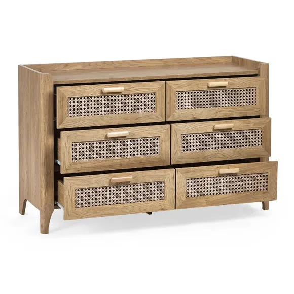Sydney 6 Drawer Wide Chest 3