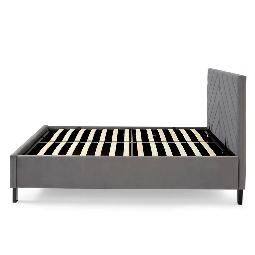 GFW Thea Ottoman Bed in Grey 5