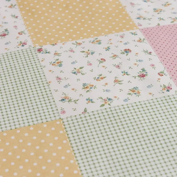 Ditsy Patchwork Duvet Cover and Pillowcase Set 5