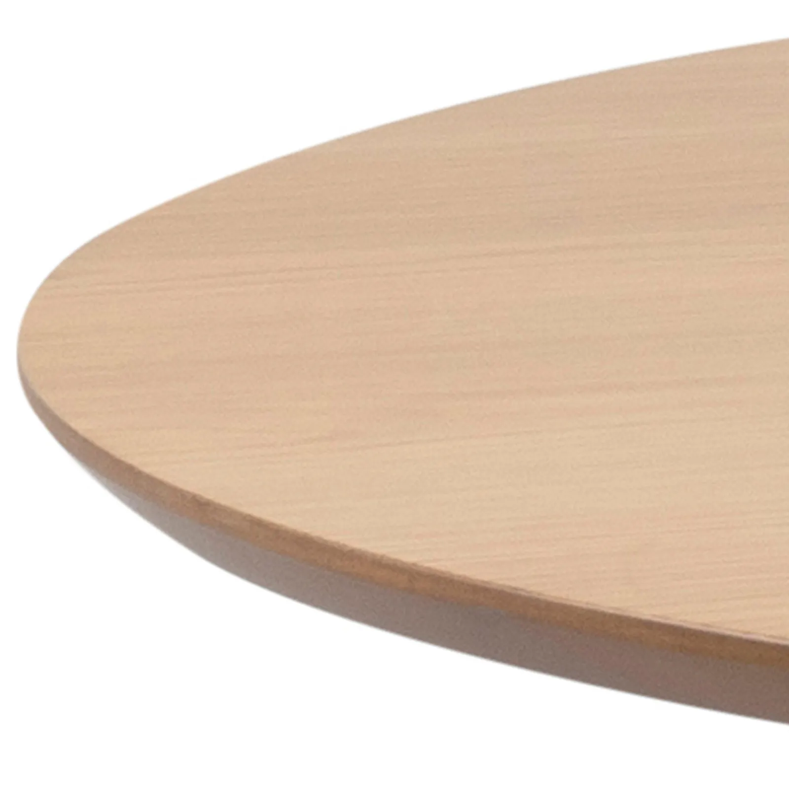 Furniture To Go Roxby Round Dining Table in Oak & Black 4