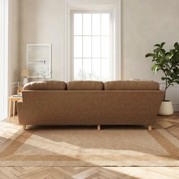 Martha Arizona Faux Leather Full Corner Sofa 4