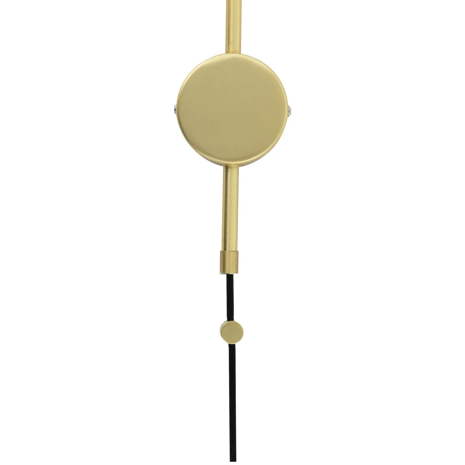 First Choice Lighting Set of 2 Victoria - Satin Brass Plug in Wall Lights Frost Glass Shades in Gold 4