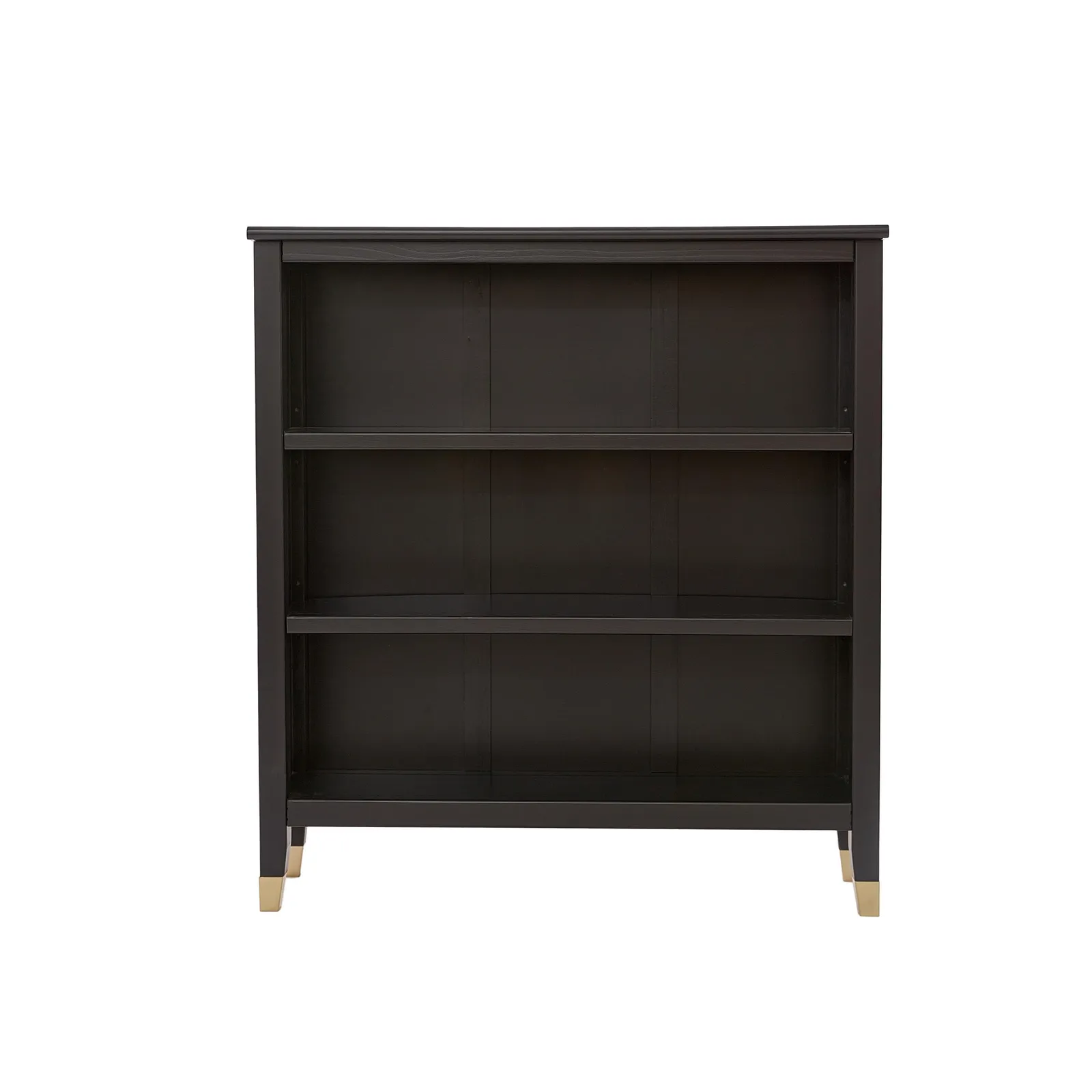 Cabinet Bits Palazzi 3 Tier Bookcase H97 W89 D25cm in Black 3