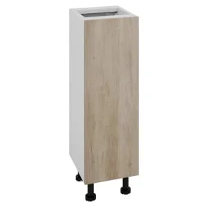 Wickes Broxwood Grey Oak Standard Depth Base Unit - 250mm