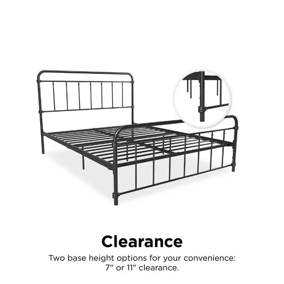 Dorel Home Wallace Metal Bed 6