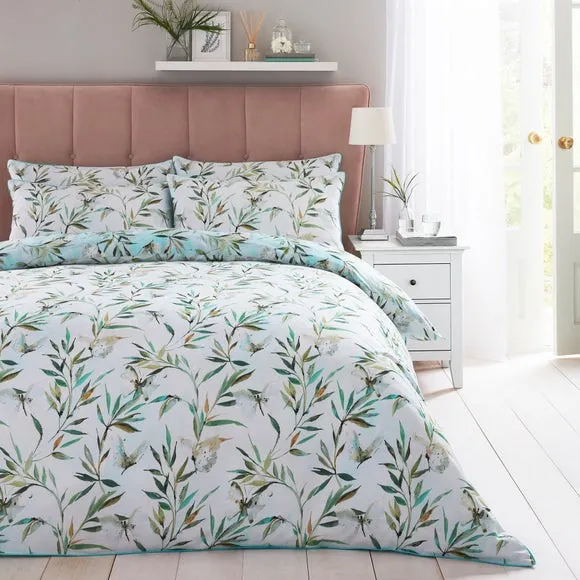 Dorma Nature Garden 100% Cotton Duvet Cover and Pillowcase Set 1