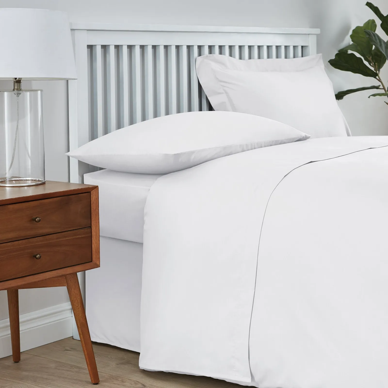 Hotel Cool and Fresh Tencel Flat Sheet White