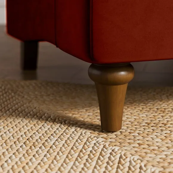 Beatrice II Velvet Snuggle Chair 5