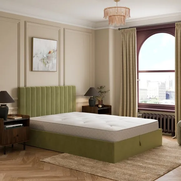 Brandon Velvet Ottoman Bed Frame 2