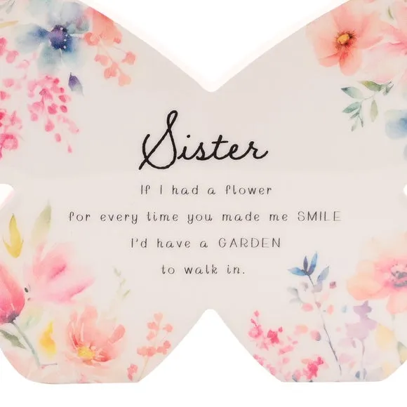 The Cottage Garden Floral Mantel Butterfly Ornament 4