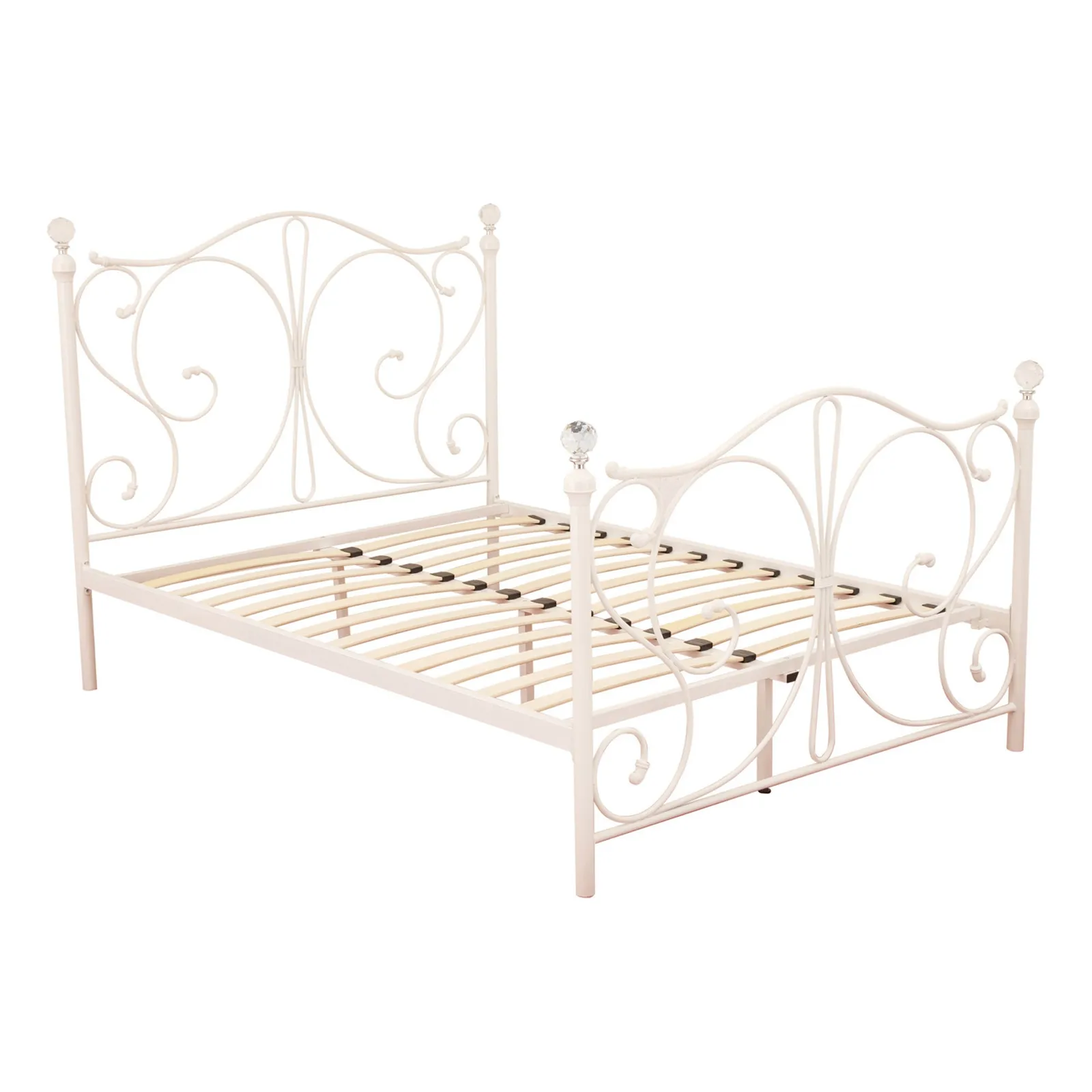 Florence Metal Bedstead White