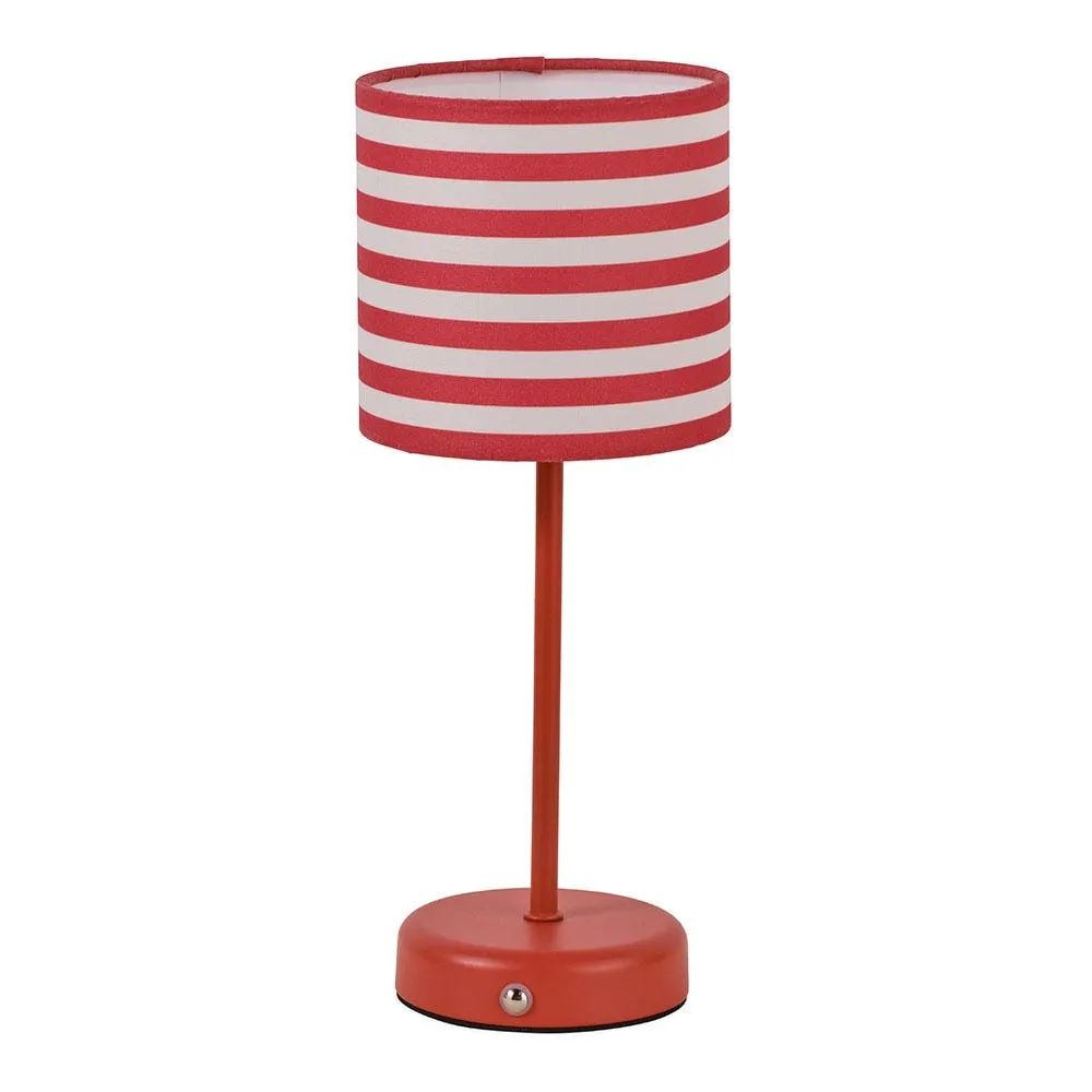 Heal's Raie LED Portable Table Lamp Red 3