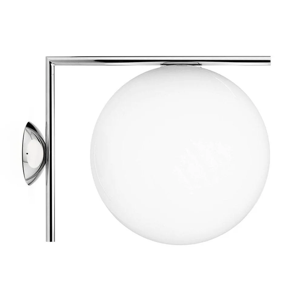 Flos IC W2 Wall Light Chrome 2