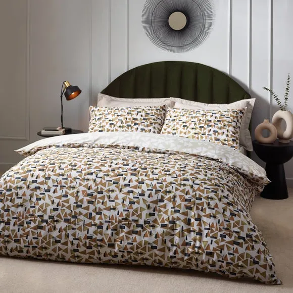 HÖEM City Cotton Rich Duvet Cover & Pillowcase Set, Multicoloured 4