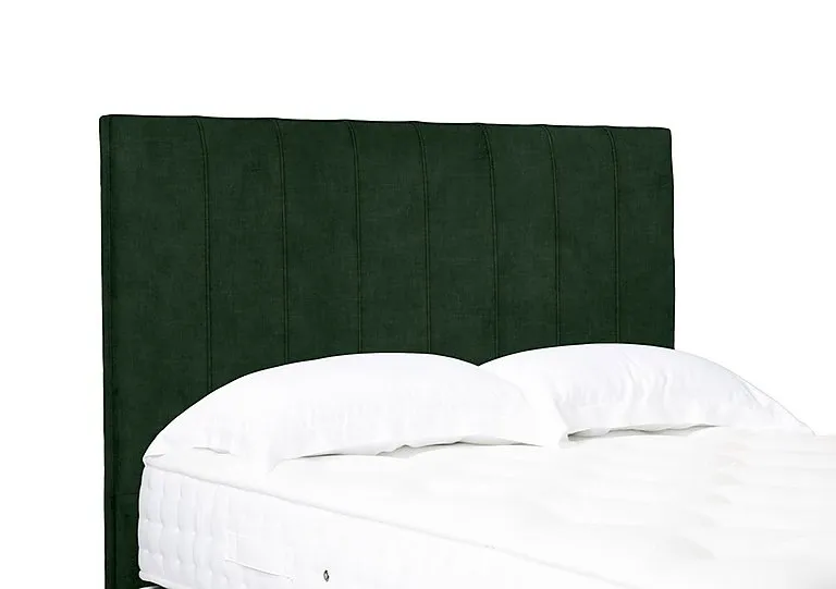 Artisan Collection Axel High Floor Standing Headboard - Single - Tormaline Green