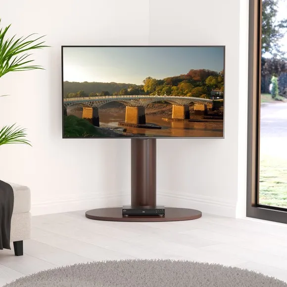 AVF Wooden Column TV Stand for TVs up 65” 1