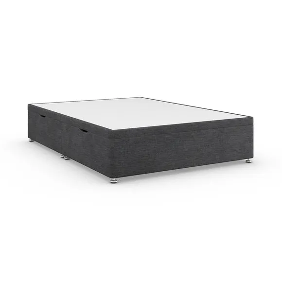 Everyday Side Opening Ottoman Bed Frame, Woven Fabric 2