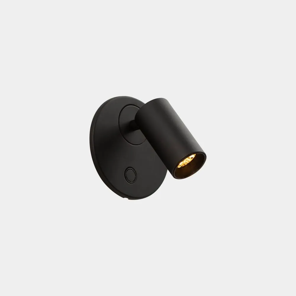 Netlighting Chic Reading Wall Light Black LED 3.9W 2700K Touch Dimming
