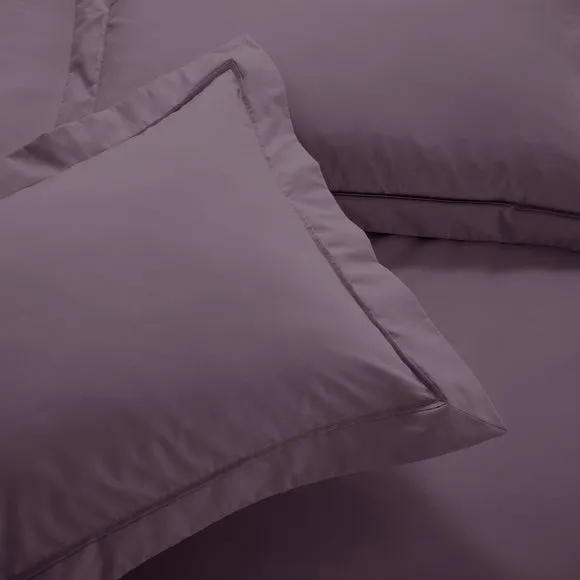 Dorma Crisp & Fresh 400 Thread Count Egyptian Cotton Percale Oxford Pillowcase 1
