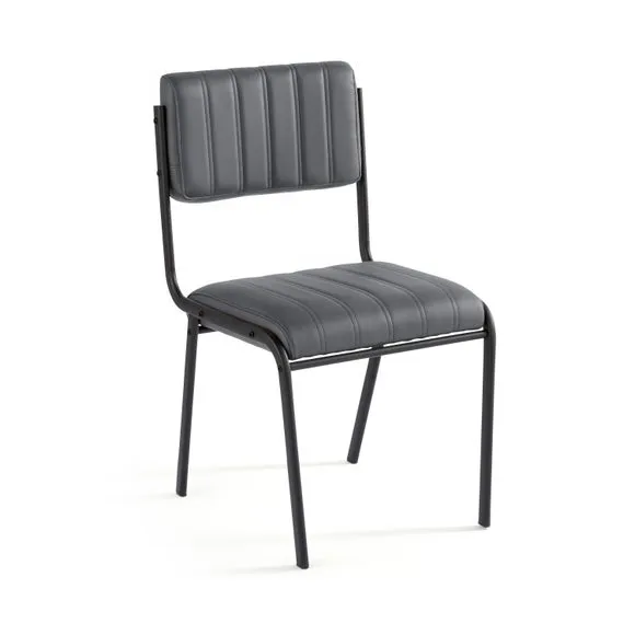 Rhys Set of 2 Dining Chairs, Faux Leather 5