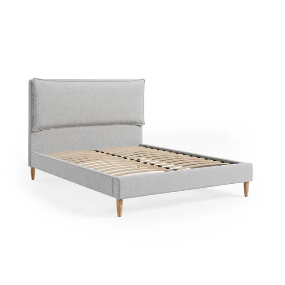 Skylar Pebble Boucle Bed 6