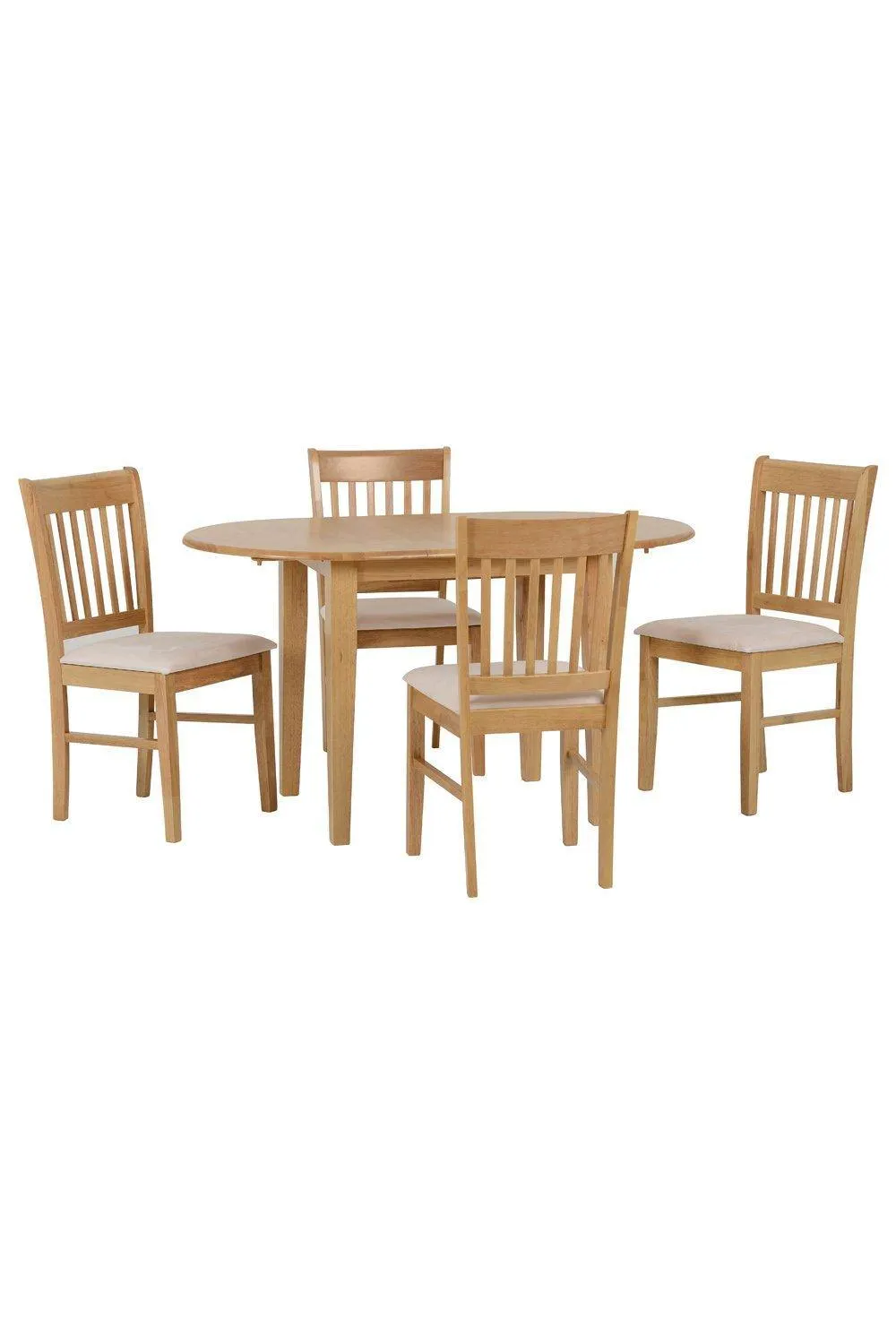 Seconique Oxford Extending Dining Set in Natural 2