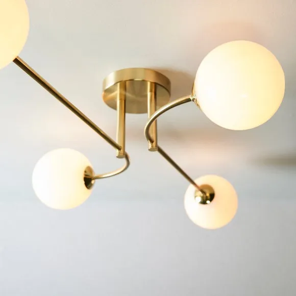 Return - Vogue Hartwell 4 Light Semi Flush Ceiling Light 5