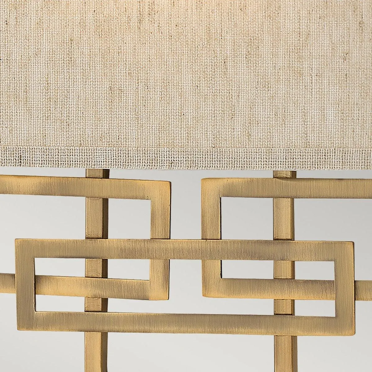 Netlighting Lanza 2 Light Indoor Wall Light Brushed Bronze E14 3