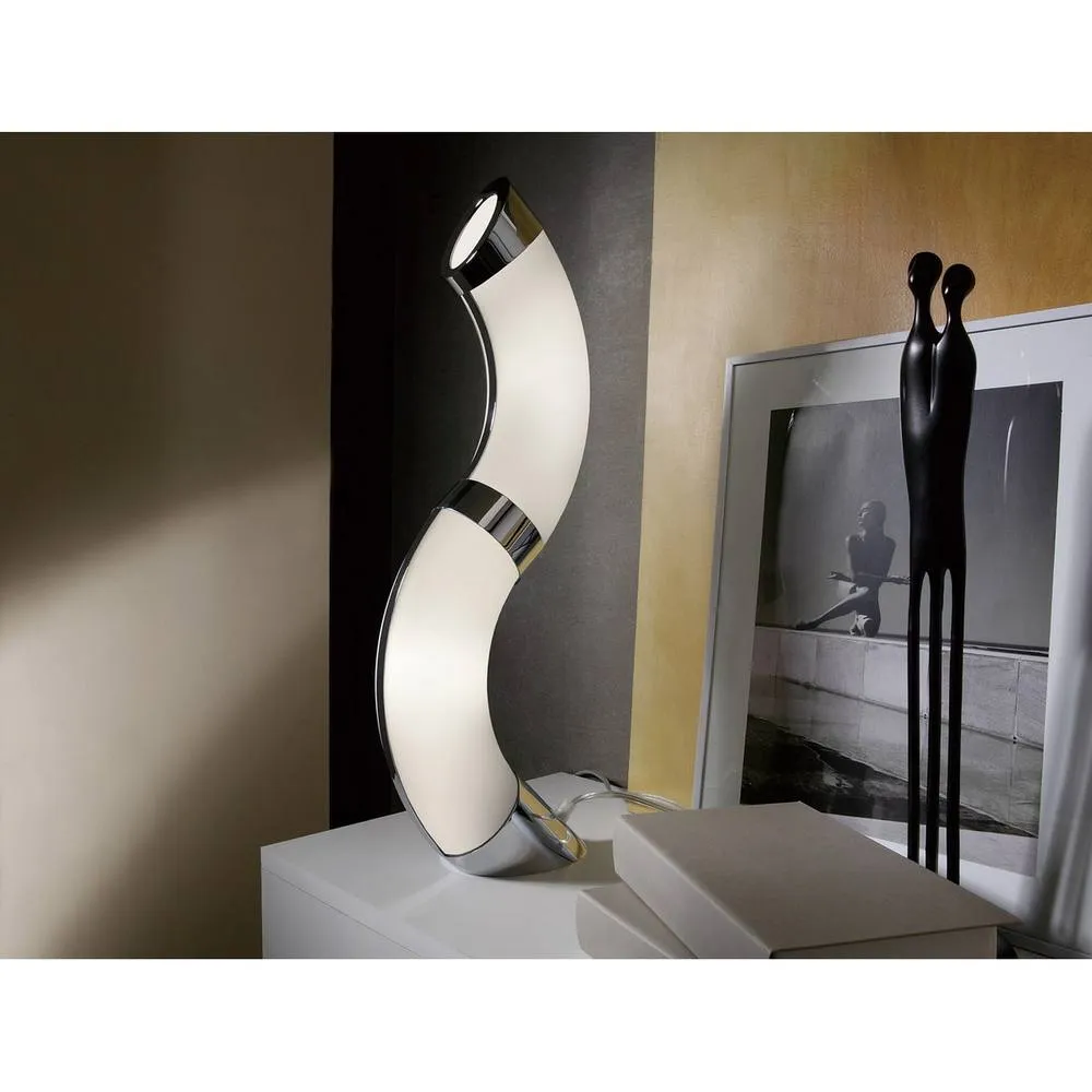 Netlighting Guss Wall Lamp E27 2 Light E27 Polished Chrome in White 5