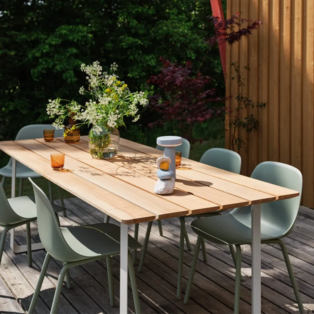 Muuto Fiber Outdoor Side Chair in Grey 3