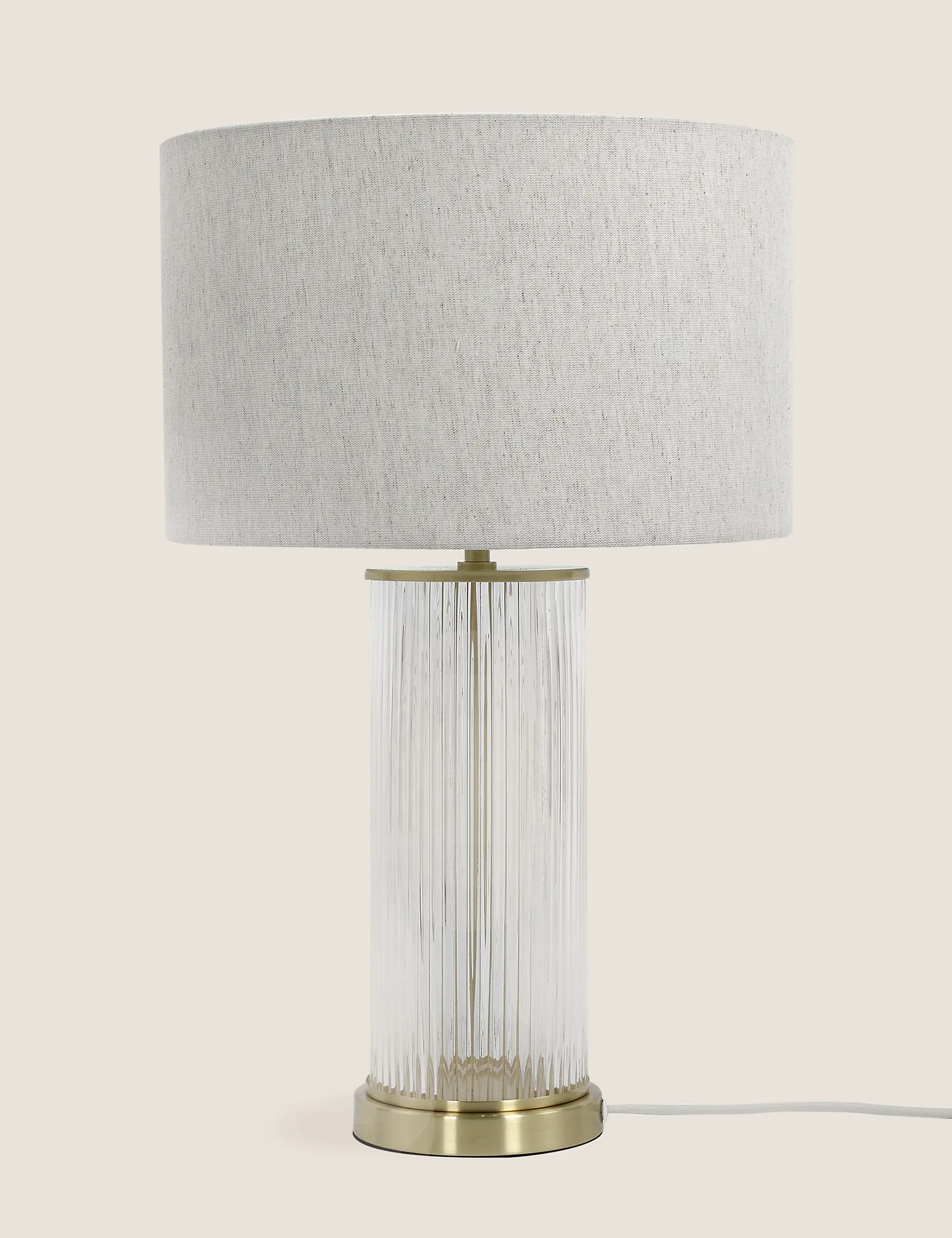 M&S Monroe Table Lamp Antique Brass