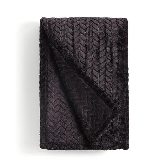 Amelia Recycled Throw Blanket, 200cm x 200cm 5
