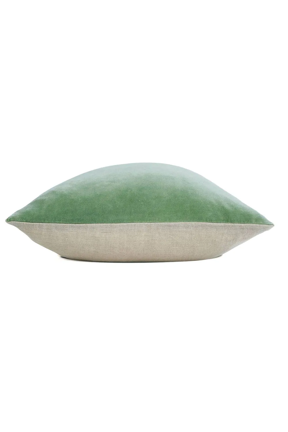 CHRISTY Luxury Filled Velvet 'Jaipur' Square Cushions in Jade 3