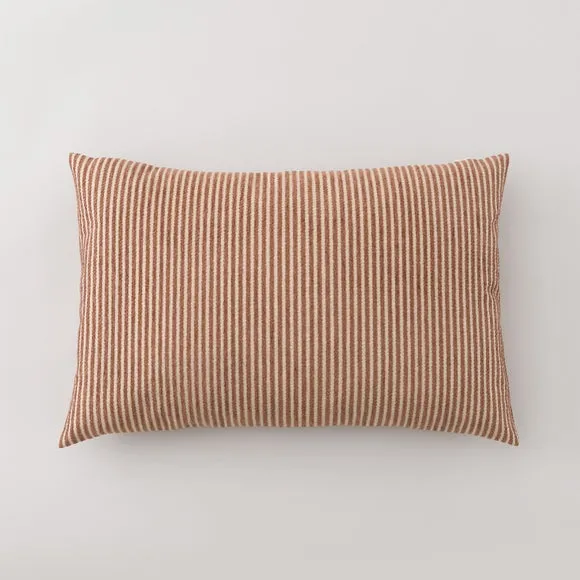 Chenille Striped Rectangular Cushion Cover 3
