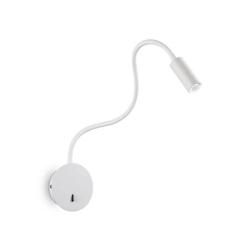 Netlighting Focus LED 1 Light Wall Light White