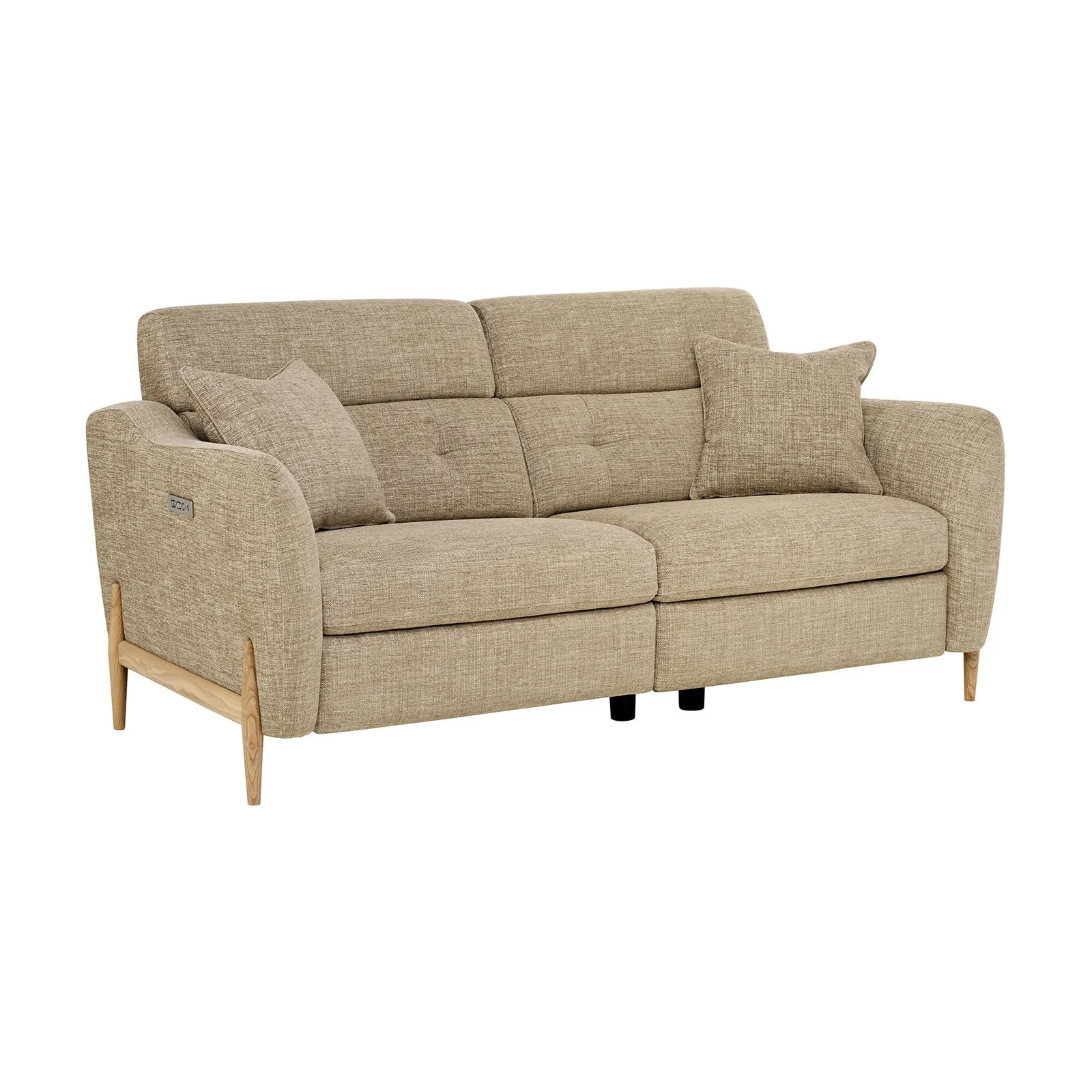 Ercol Bronte Large Recliner Recliner Sofa Fabric | Barker & Stonehouse 3