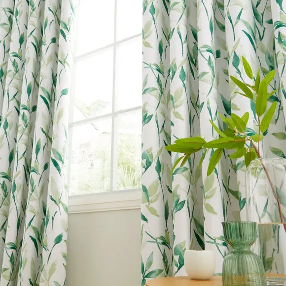 Zen Blackout Eyelet Curtains 3
