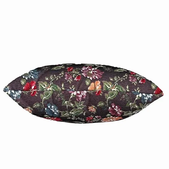 Daro Tapestry Blackcurrant Floral Rectangular Cushion 3