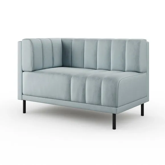 Amali Corner Dining Bench, Vintage Velvet 6