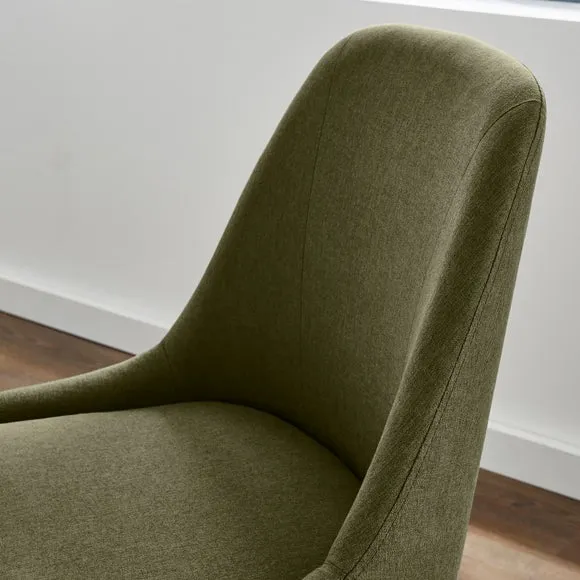 Eddie Dining Chair, Luna Fabric 5