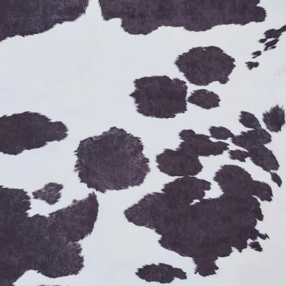 Faux Cow Print Rug 6
