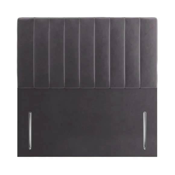 Luxury Velvet Vertical Stripe Headboard 3