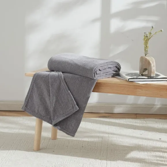 Chenille Throw Blanket 1