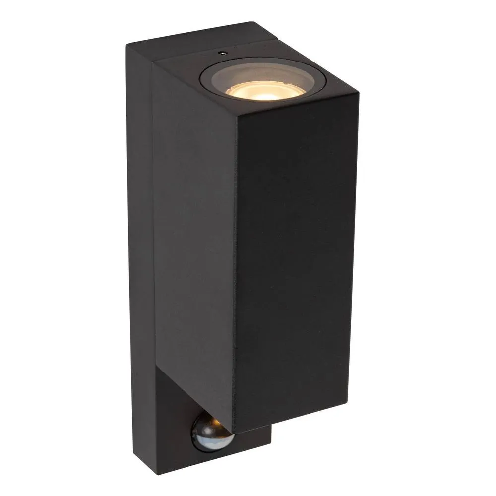 Netlighting Lucide ZARO IR Wall spotlight Outdoor 2xGU10 IP65 Black 4