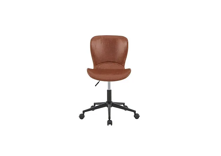 Holden Swivel Office Chair - Brown