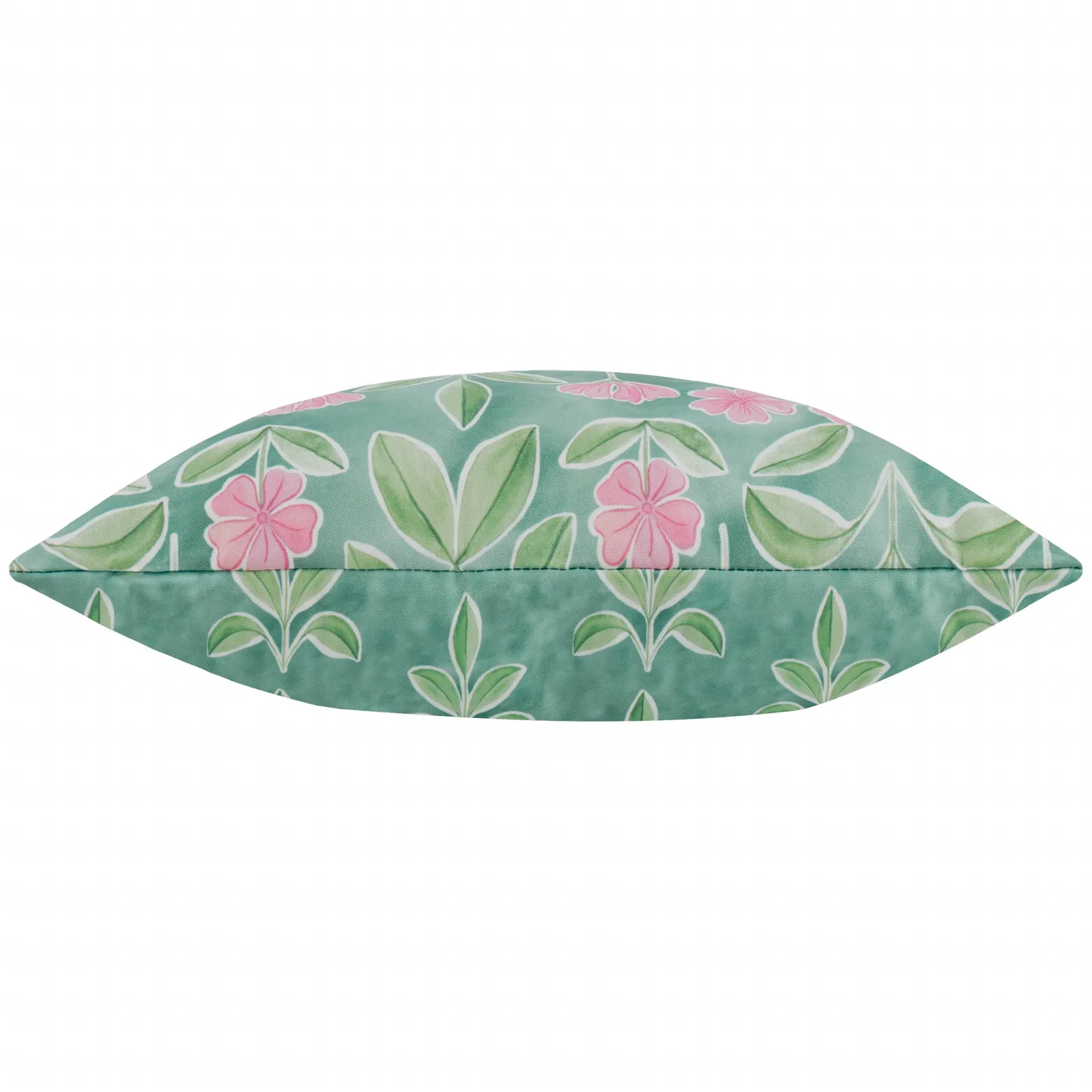 Wylder Viola Reversible Water-Resistant Outdoor Cushion in Duck Egg Blue 4