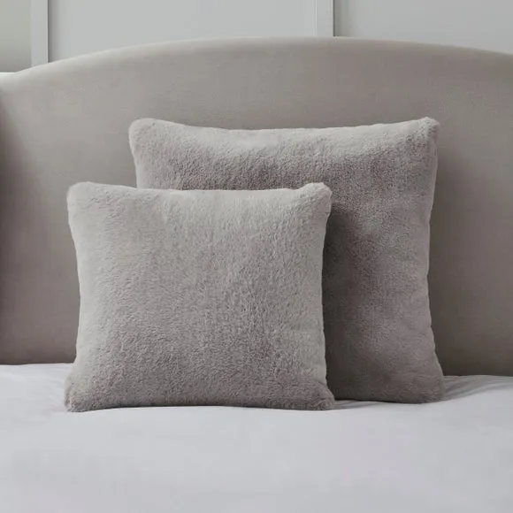 Dorma Purity Faux Fur Continental Pillowcase 3