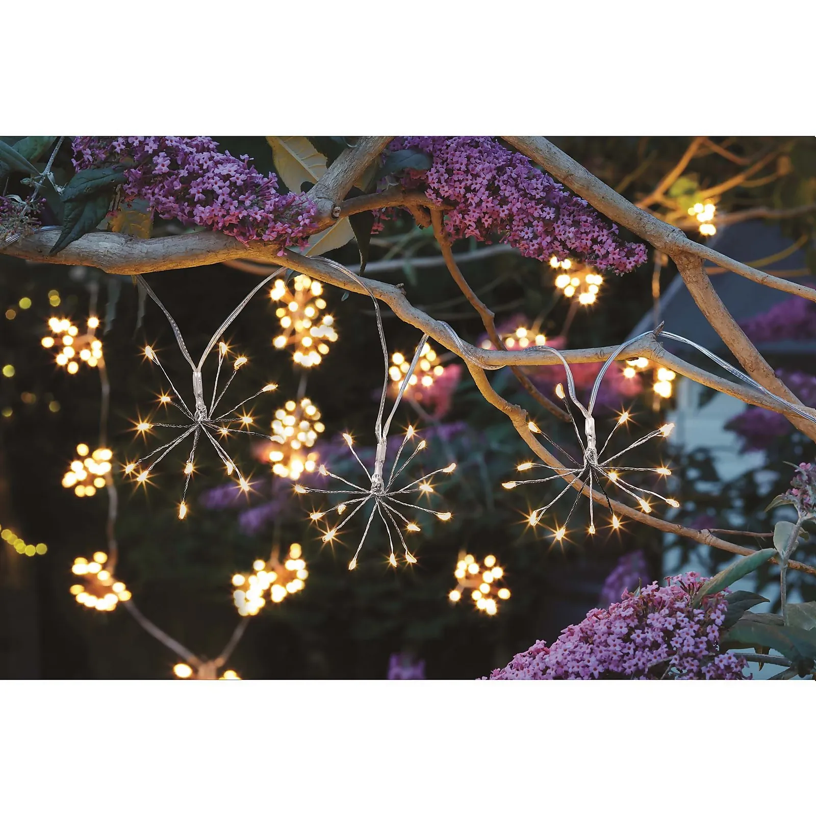 Smart Solar Starburst Lights - Set of 10