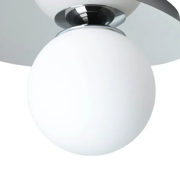 Return - EGLO Castrovido LED Bathroom Wall Light, Chrome 3