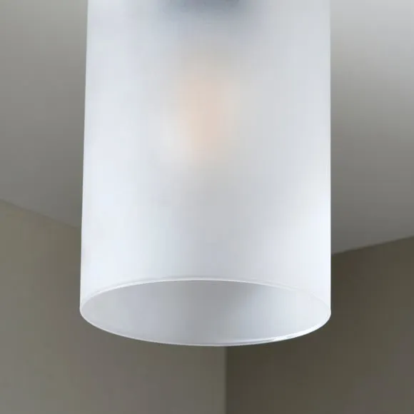Fryer Bathroom Flush Ceiling Light 5